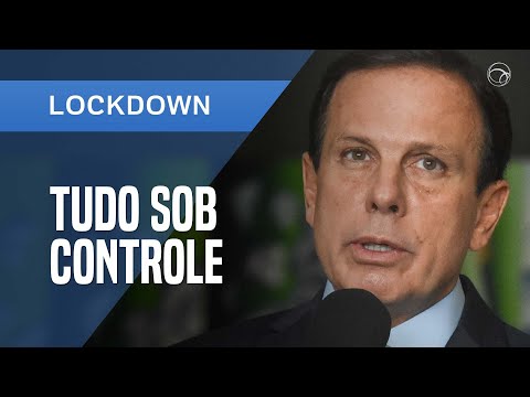DORIA SOBRE EVITAR LOCKDOWN: “ESTÁ TUDO SOB CONTROLE”
