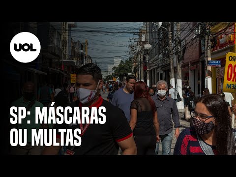 MULTA POR NÃO USAR MÁSCARA: DÓRIA DETERMINA R$500 REAIS PARA PESSOAS E R$ 5 MIL PARA EMPRESAS